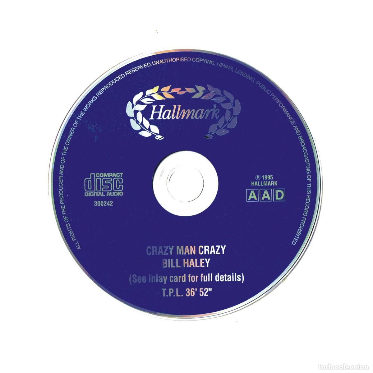 CDs de m&uacute;sica: Bill Haley &ndash; Crazy Man Crazy - CD - 1995 UK - Foto 3