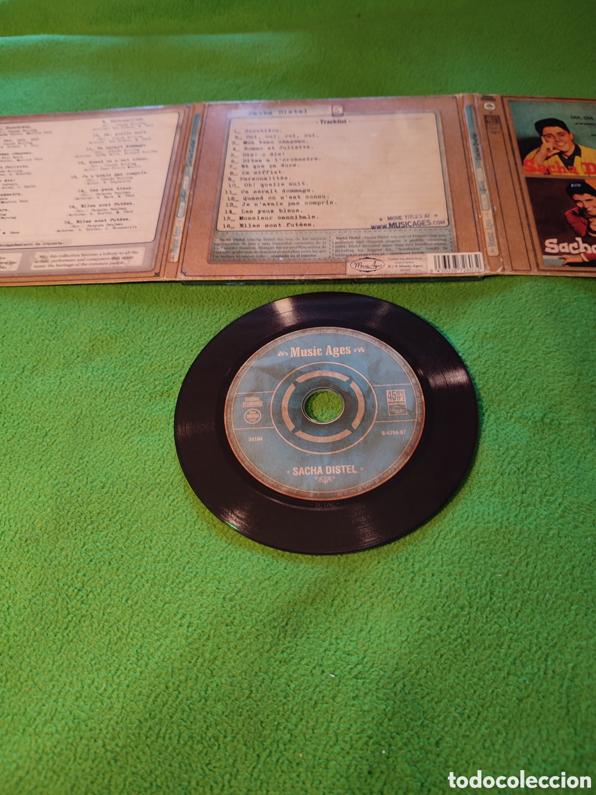 CDs de m&uacute;sica: Sacha Distel - Eps 45 rpm - Foto 2