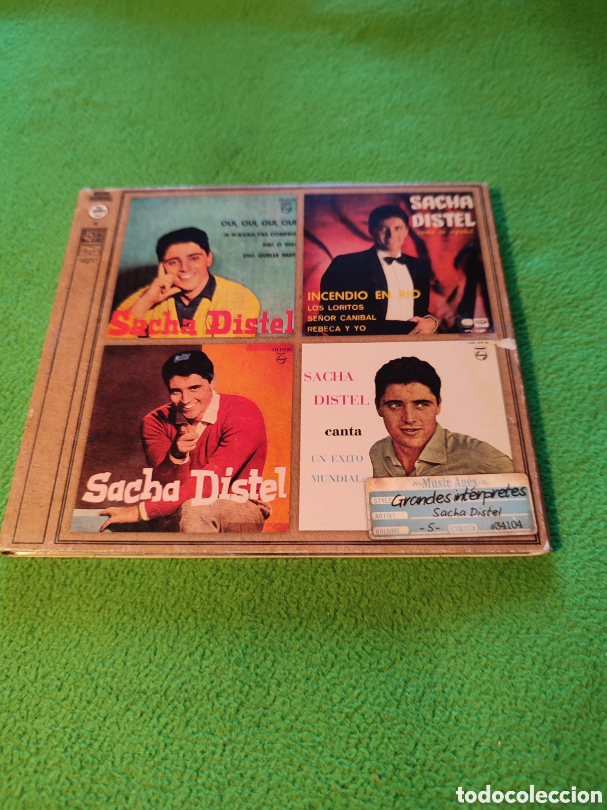 CDs de m&uacute;sica: Sacha Distel - Eps 45 rpm - Foto 1