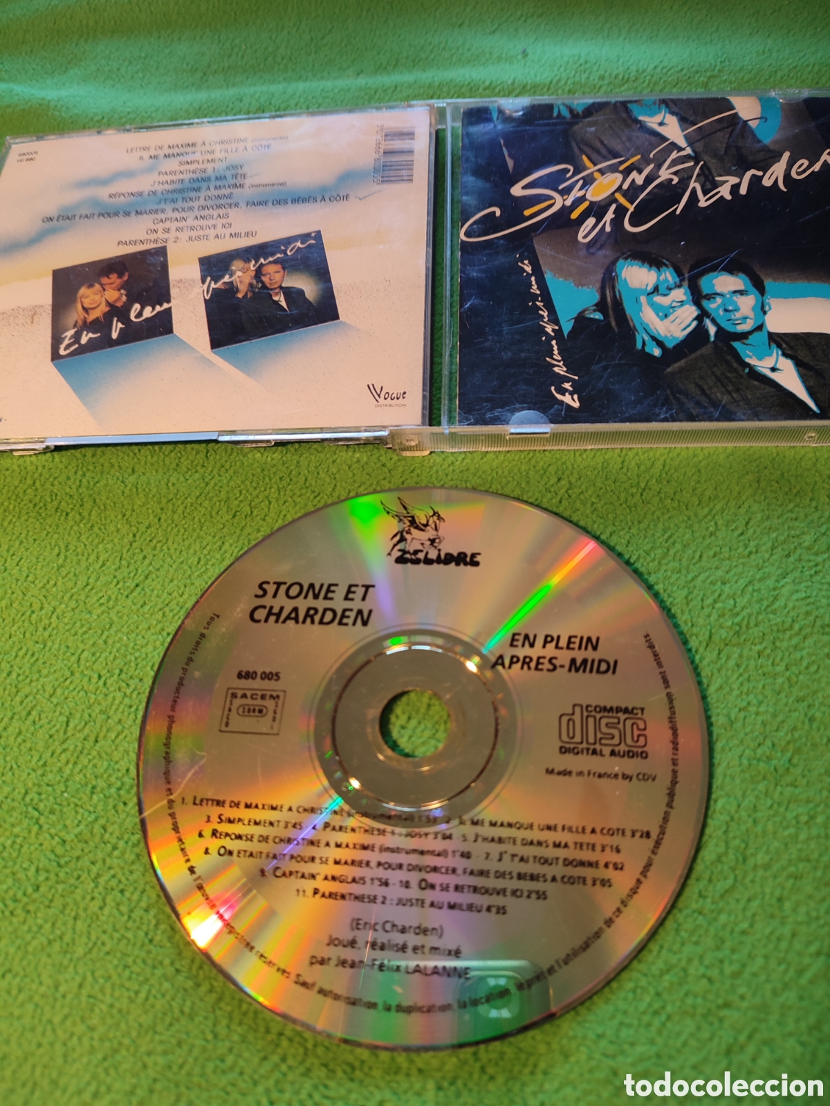 CDs de m&uacute;sica: Stone & Charden - En plein apres-midi - Foto 2