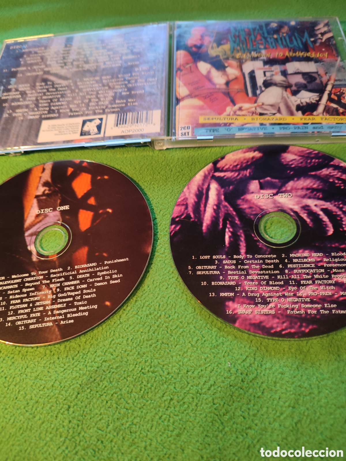 CDs de m&uacute;sica: Metal Millenium Countdown to Armageddon 2 cds - Foto 2