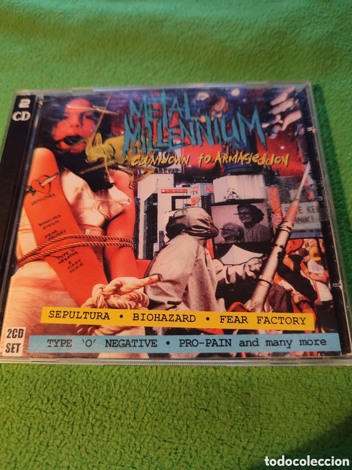 CDs de m&uacute;sica: Metal Millenium Countdown to Armageddon 2 cds - Foto 1