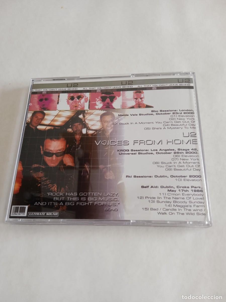 CDs de m&uacute;sica: U2 VOICES FROM HOME CD - Foto 5