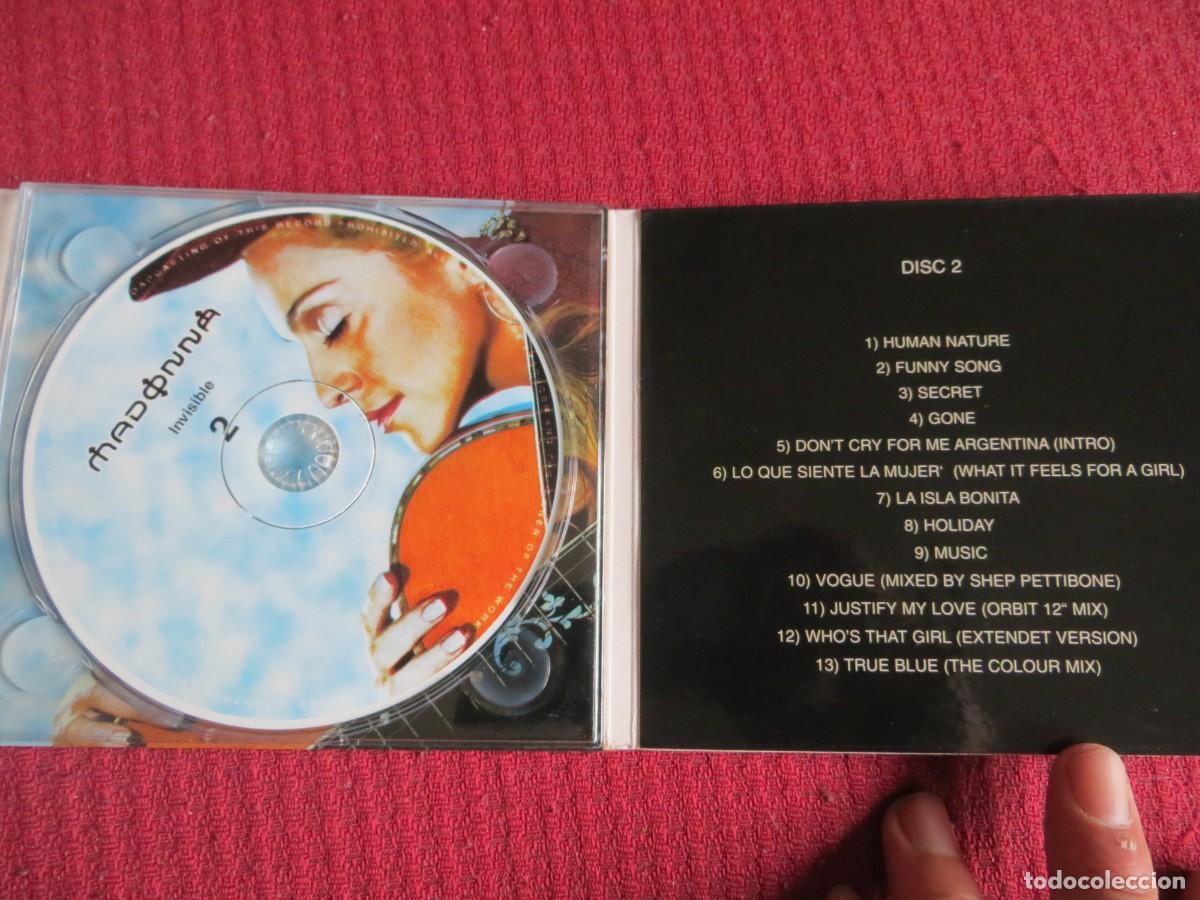 CDs de m&uacute;sica: MADONNA - INVISIBLE ( DOUBLE DELUXE CD ) LIVE - Foto 3