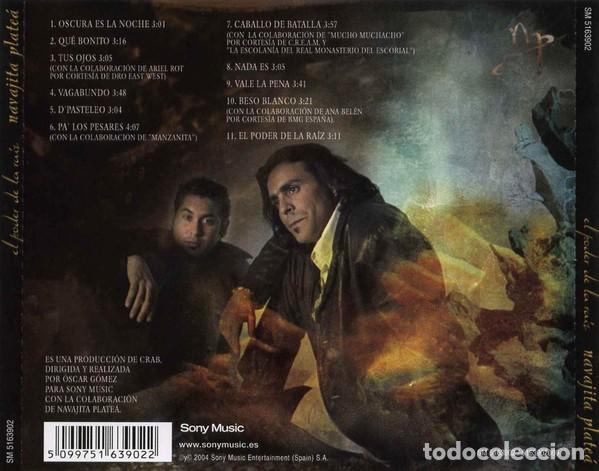 CDs de m&uacute;sica: Navajita Plate&aacute; &ndash; El Poder De La Ra&iacute;z - Foto 2