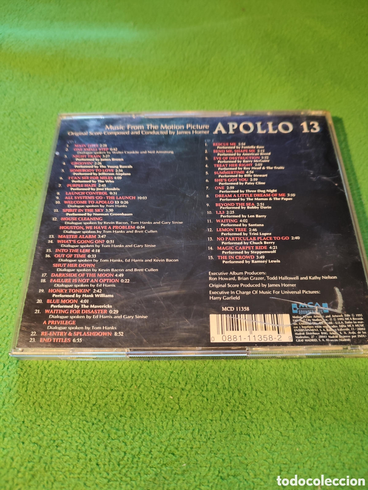 CDs de m&uacute;sica: James Horner - BSO Apollo 13 2 CDs - Foto 3