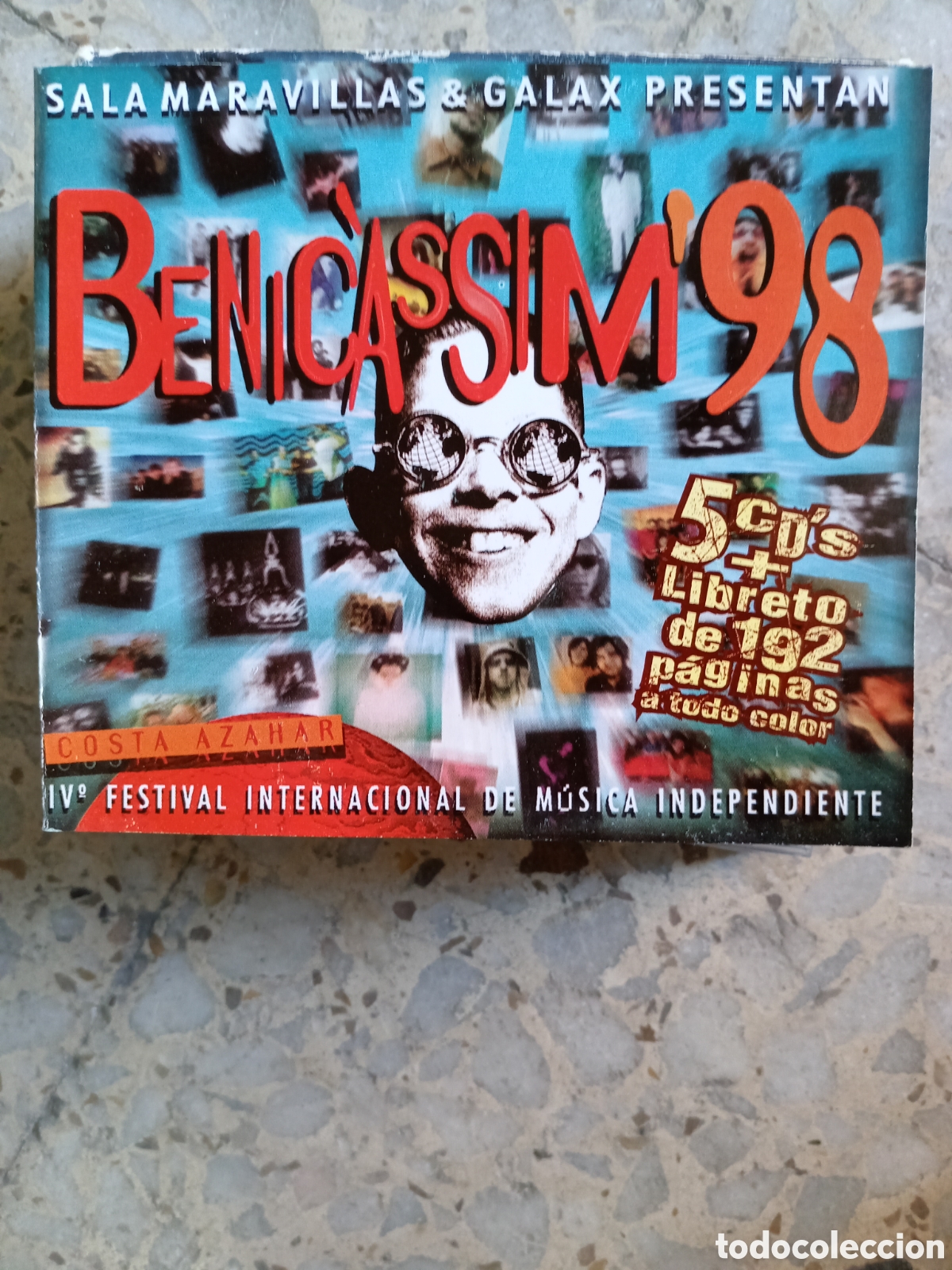 CDs de m&uacute;sica: 5 CD Y LIBRETO BENICASSIM 98 - Foto 1