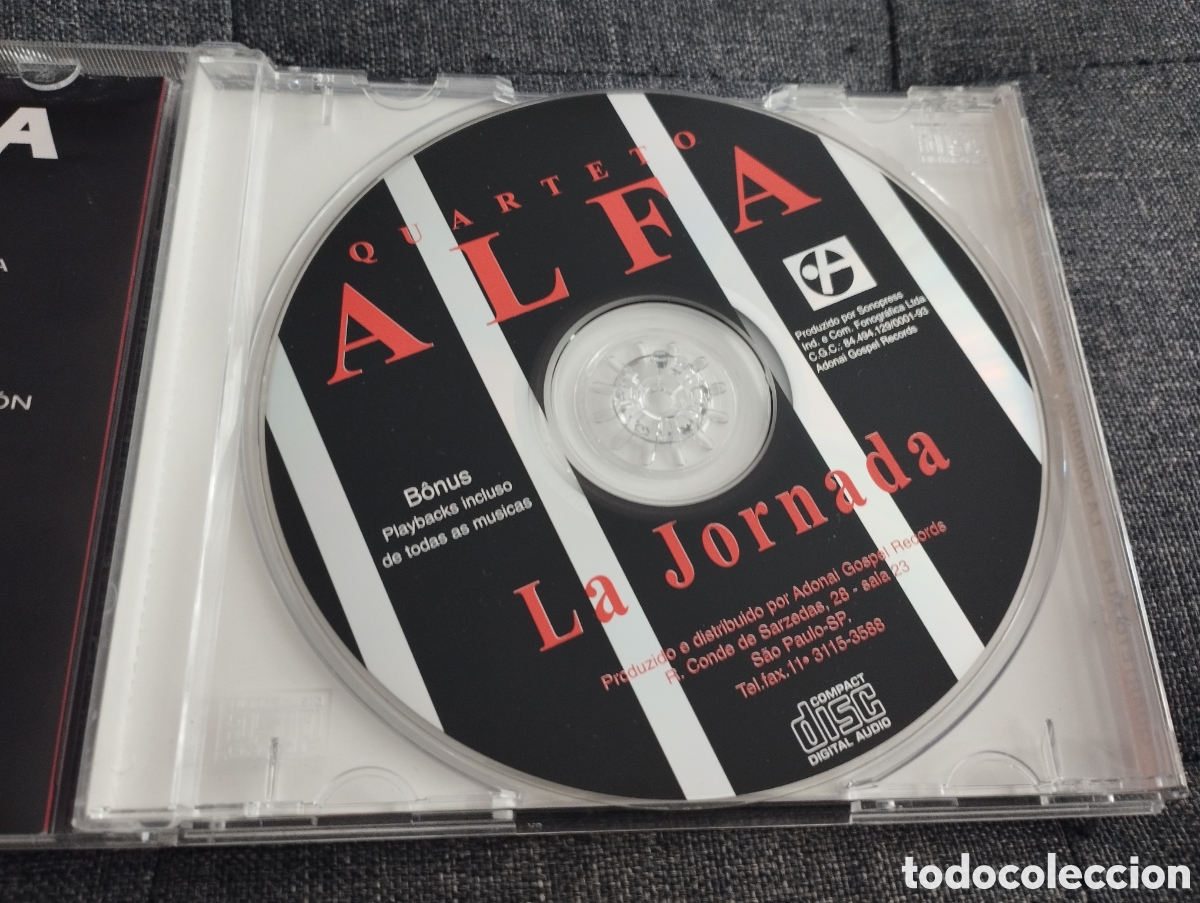 CDs de m&uacute;sica: QUARTETO ALFA. LA JORNADA (CD) - Foto 2