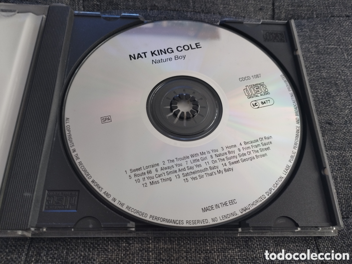 CDs de m&uacute;sica: NAT KING COLE. NATURE BOY (CD) - Foto 2