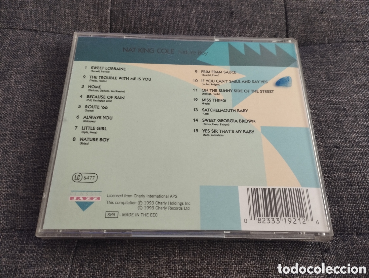 CDs de m&uacute;sica: NAT KING COLE. NATURE BOY (CD) - Foto 3
