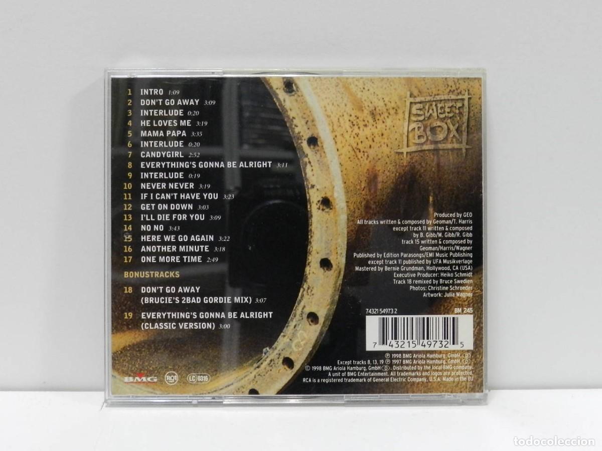 CDs de m&uacute;sica: DISCO CD. Sweetbox &ndash; Sweetbox. COMPACT DISC. - Foto 2