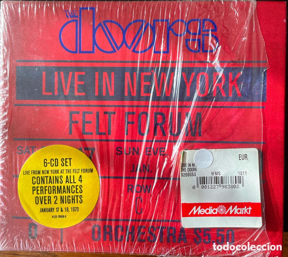 The DOORS / LIVE FROM NEW YORK 6CDBOX - 洋楽