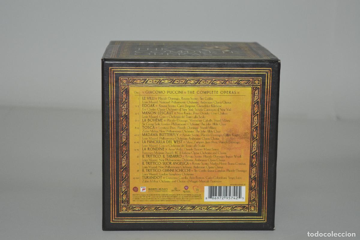 CDs de m&uacute;sica: PUCCINI. THE COMPLETE OPERAS. CAJA 20 CDS. - Foto 3