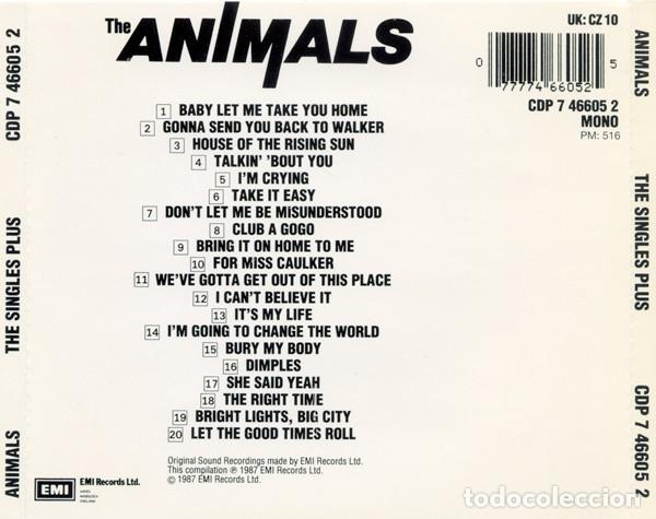 CDs de m&uacute;sica: THE ANIMALS CD THE ANIMALS CD - Foto 2
