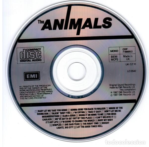 CDs de m&uacute;sica: THE ANIMALS CD THE ANIMALS CD - Foto 4