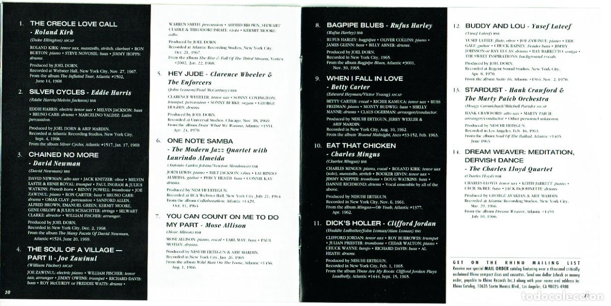 CDs de m&uacute;sica: ATLANTIC JAZZ CD - Foto 5