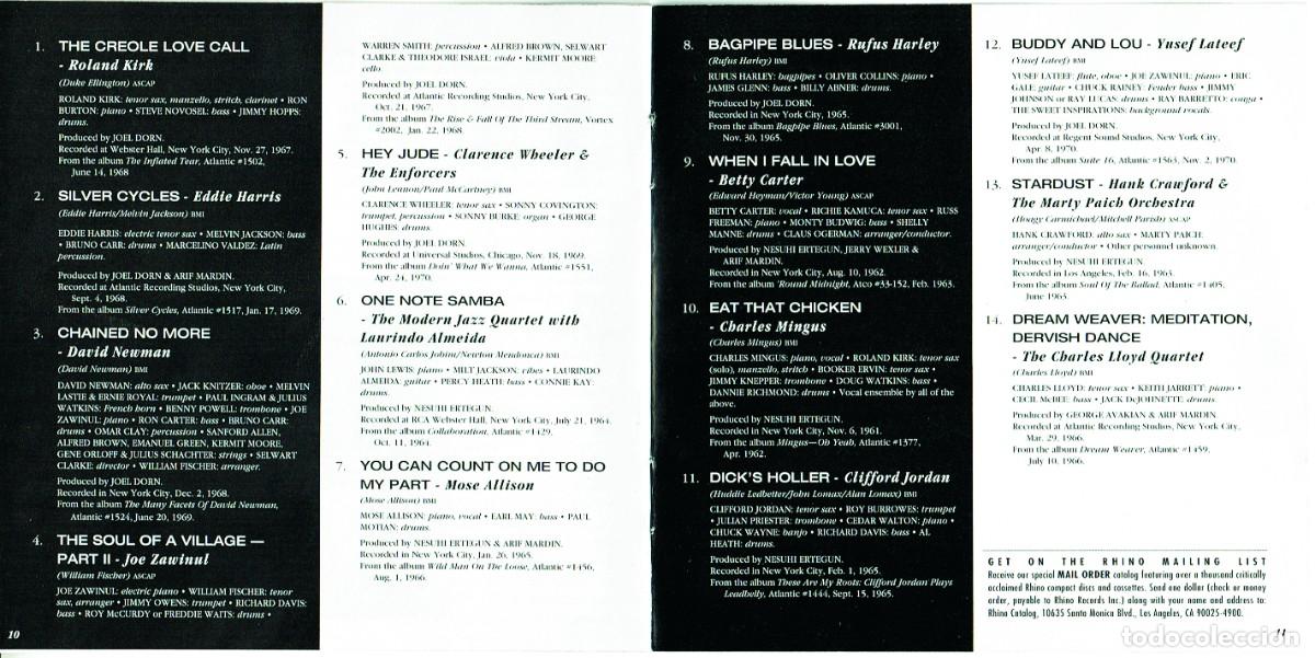 CDs de m&uacute;sica: ATLANTIC JAZZ CD - Foto 7