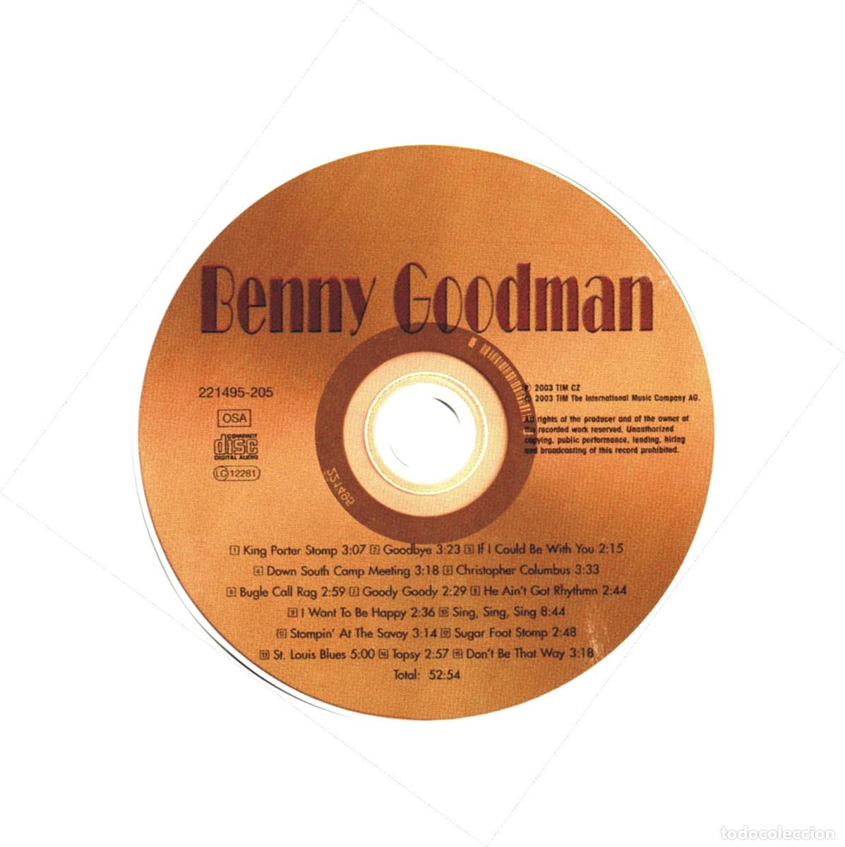 CDs de m&uacute;sica: BENNY GOODMAN CD - Foto 5