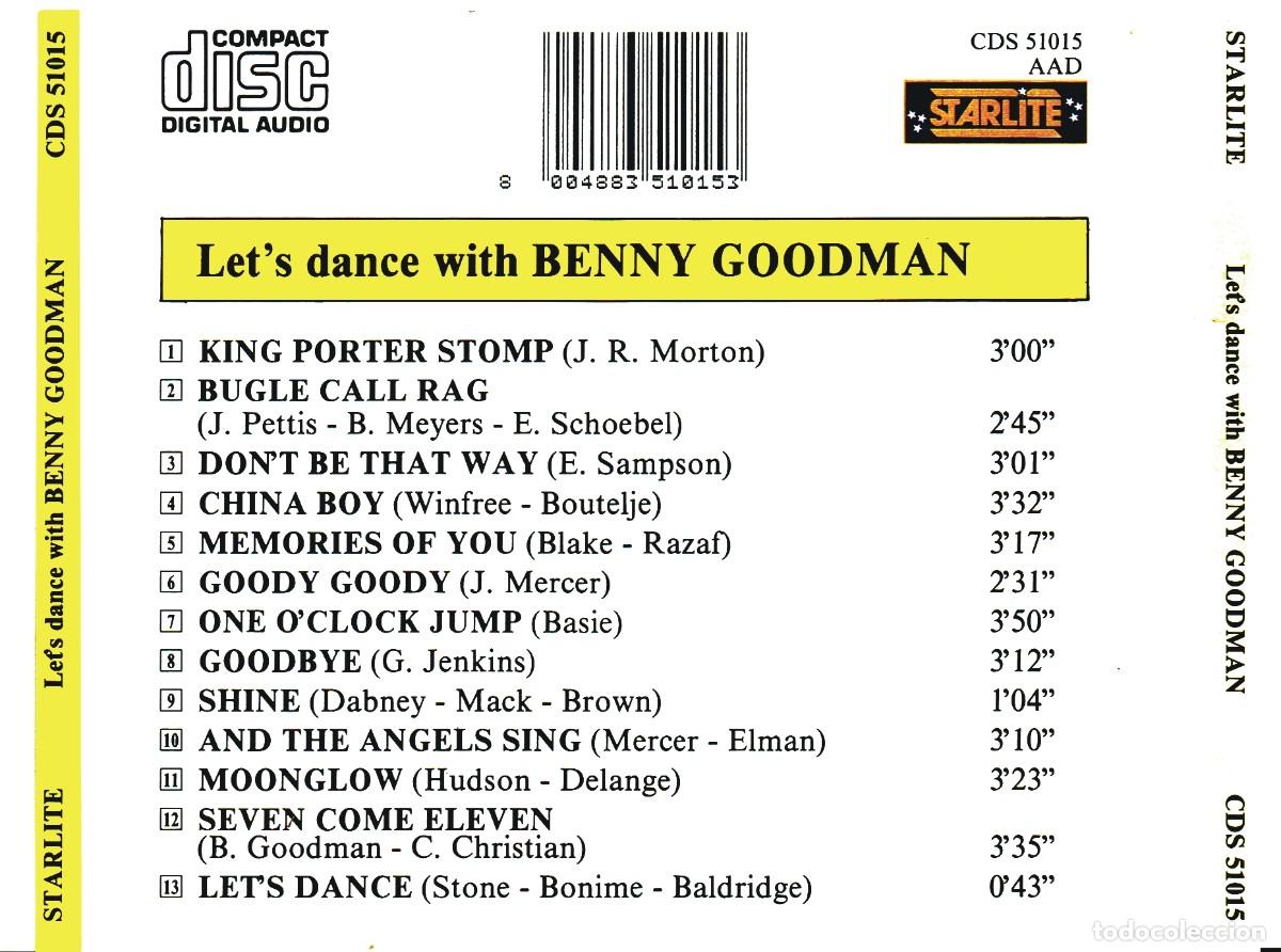 CDs de m&uacute;sica: BENNY GOODMAN CD - Foto 3