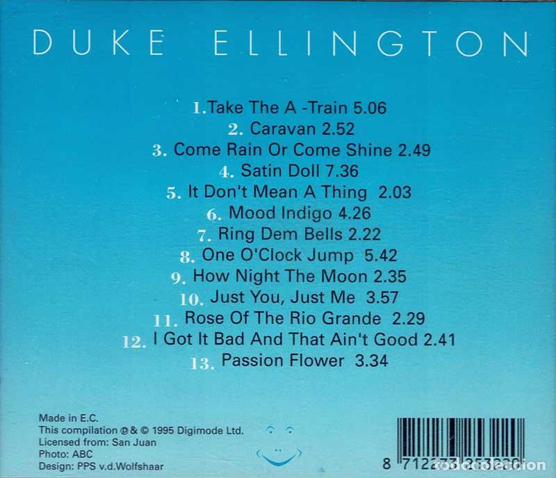 CDs de m&uacute;sica: Duke Ellington - The Duke. CD - Foto 2