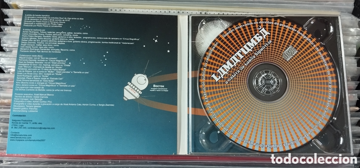 CDs de m&uacute;sica: Lamatumb&aacute; - A &Oacute;rbita Da Banda Hipn&oacute;tica CD - Foto 3