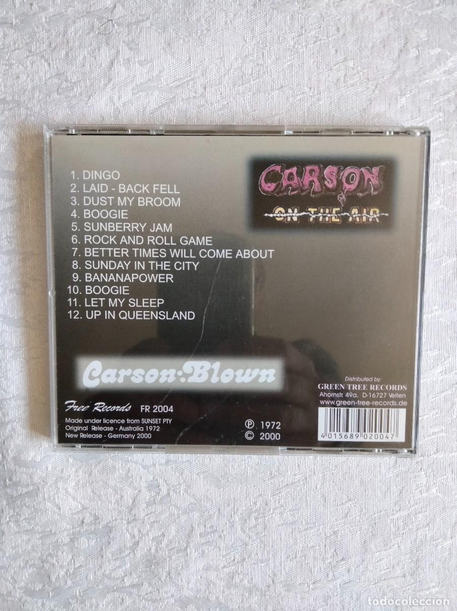 CDs de m&uacute;sica: CARSON - On the air / Blown - Foto 2
