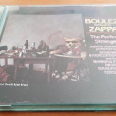 CDs de Música: FRANK ZAPPA - BOULEZ CONDUCTS ZAPPA: THE PERFECT STRANGER - AÑO 1995 - PERFECTO ESTADO