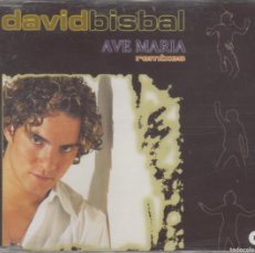 CDs de Música: DAVID BISBAL CD MAXI AVE MARIA (REMIXES) 2002 6 REMEZCLAS