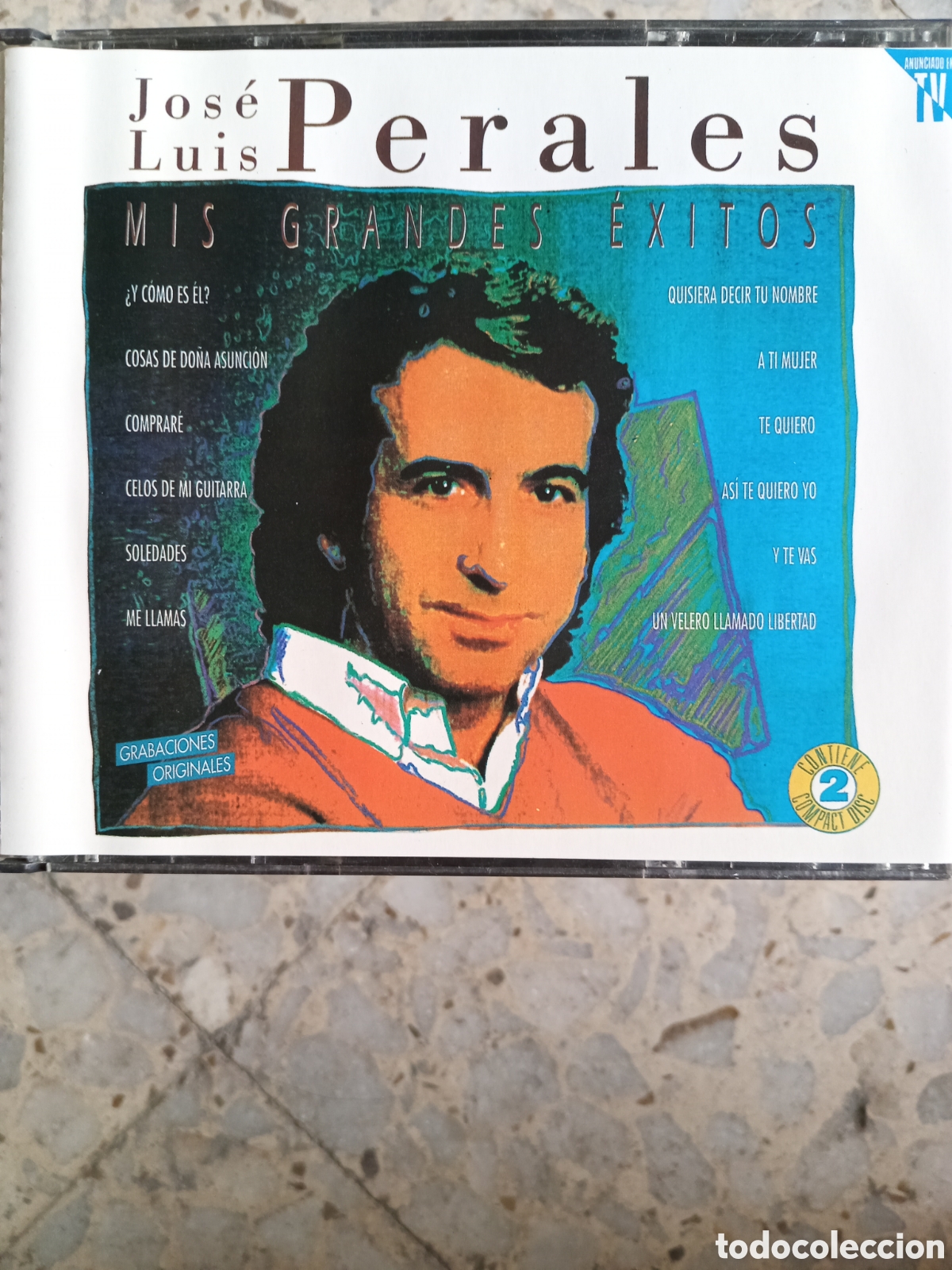 CDs de m&uacute;sica: 2 CD JOSE LUIS PERALES MIS GRANDES EXITOS - Foto 1