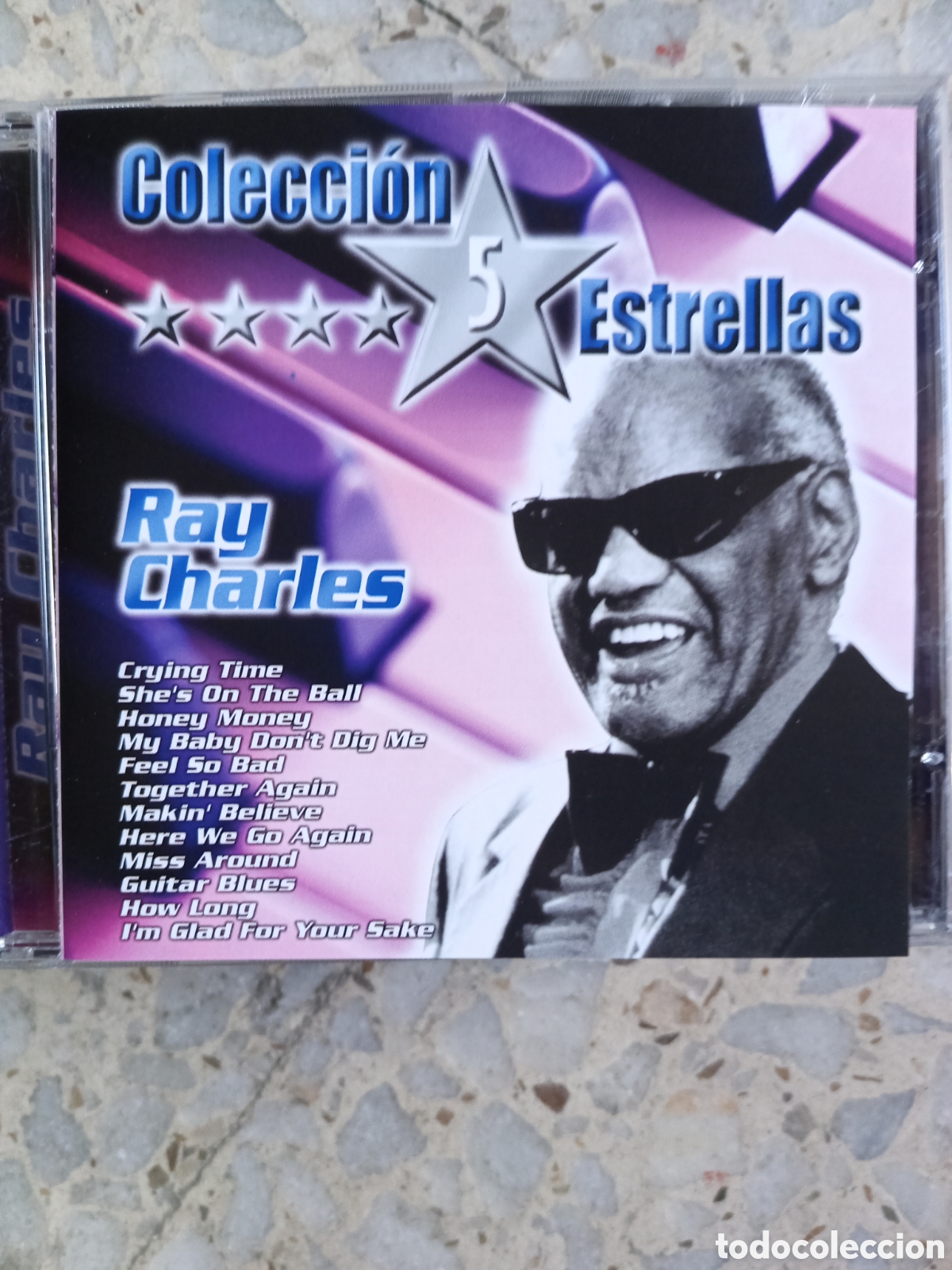 CDs de m&uacute;sica: CD RAY CHARLES COLECCION 5 ESTRELLAS - Foto 1