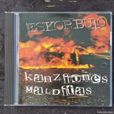 CDs de Música: CD ESKORBUTO – KANZIONES MALDITAS