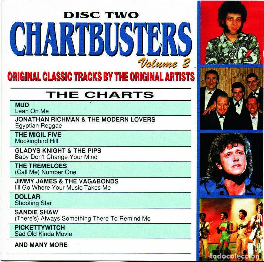 CDs de m&uacute;sica: Chartbusters - Volume 2 - disc 2 - near MINT - 1993 - Foto 1