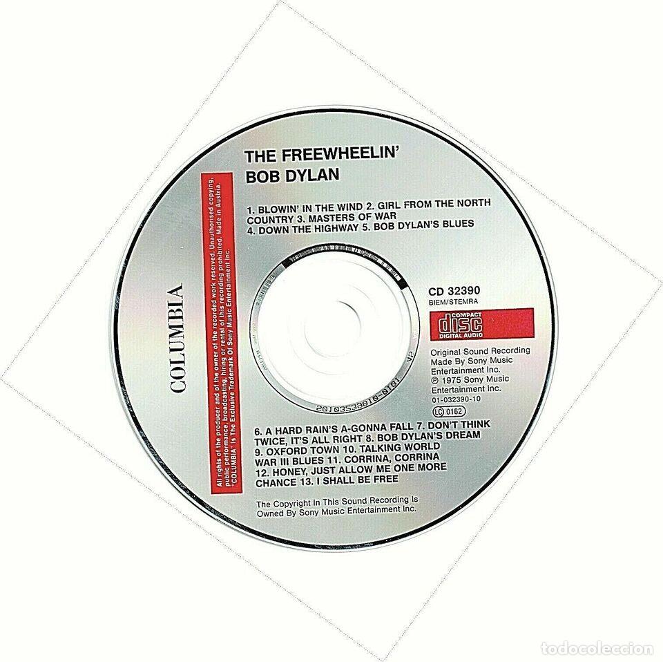 CDs de m&uacute;sica: Bob Dylan - The freewheeilin - CD - Foto 3