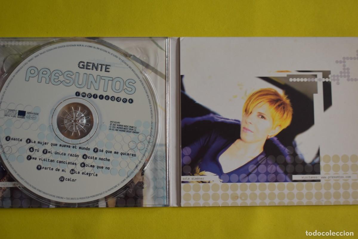 CDs de m&uacute;sica: CD Presuntos implicados. Gente. 2001 - Foto 3
