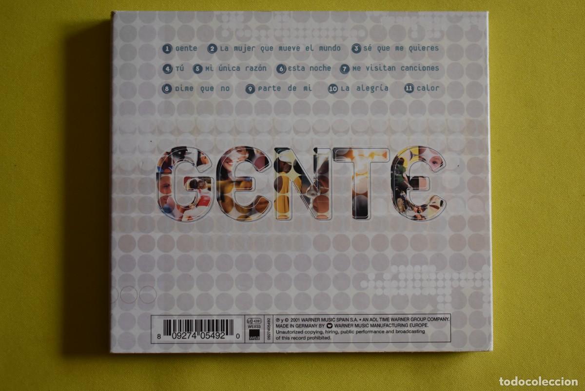 CDs de m&uacute;sica: CD Presuntos implicados. Gente. 2001 - Foto 4