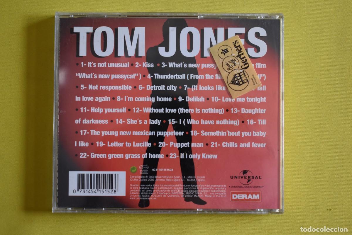CDs de m&uacute;sica: CD Tom Jones. Gold. 2000 - Foto 3