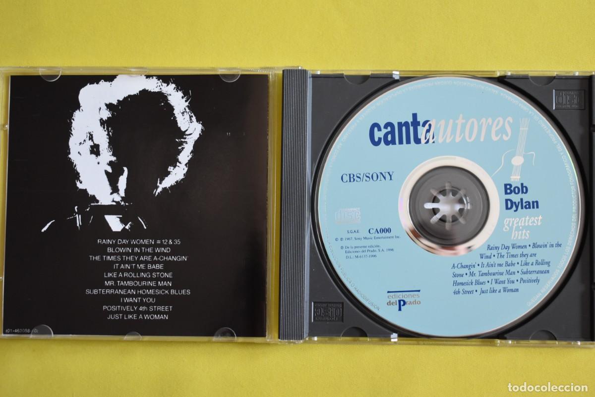 CDs de m&uacute;sica: CD Bob Dylan. Cantautores - Foto 2