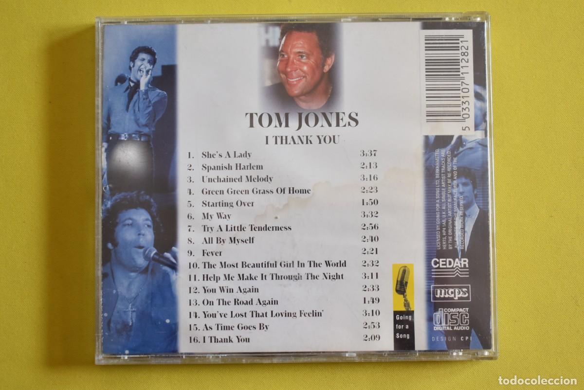CDs de m&uacute;sica: CD Tom Jones. I thank you. - Foto 3