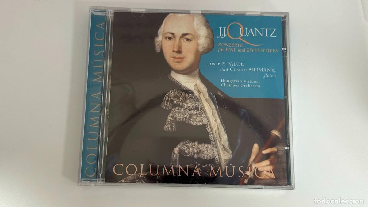 CDs de m&uacute;sica: QUANTZ: Conciertos para 1 y 2 flautas - Foto 1