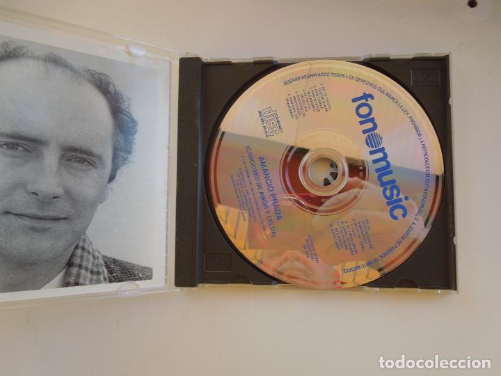 CDs de m&uacute;sica: AMANCIO PRADA - CANCIONES DE AMOR Y CELDA - CD - Foto 3