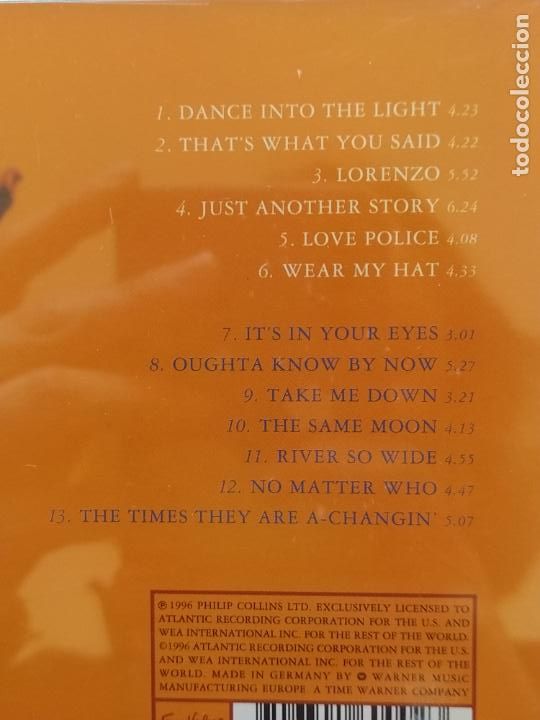 CDs de m&uacute;sica: CD PHIL COLLINS - DANCE INTO THE LIGHT (HV) - Foto 3