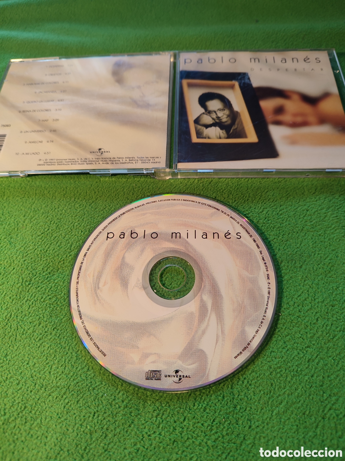 CDs de m&uacute;sica: Pablo Milan&eacute;s - Despertar - Foto 2