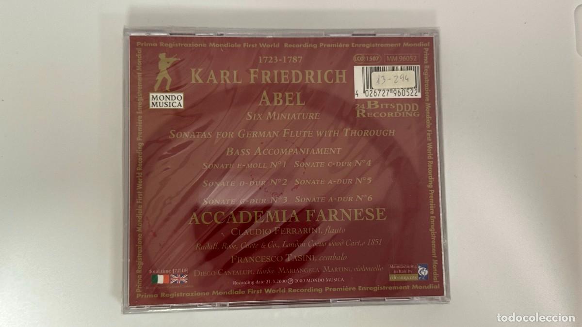 CDs de m&uacute;sica: ABEL: Sonatas - Foto 2