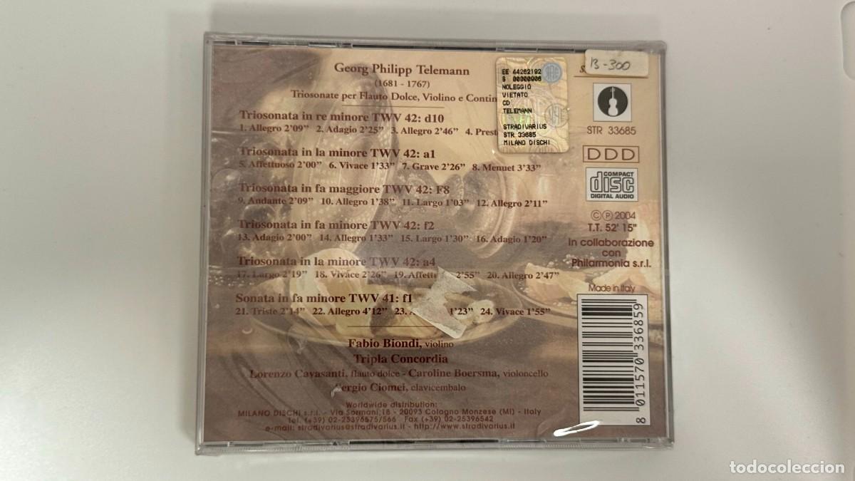 CDs de m&uacute;sica: TELEMANN: Triosonatas - Foto 2