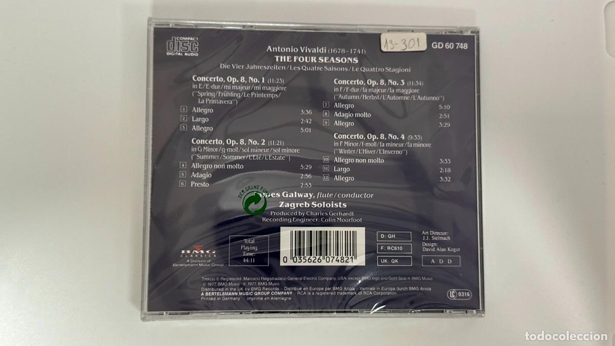 CDs de m&uacute;sica: VIVALDI: Las cuatro estaciones - Foto 2