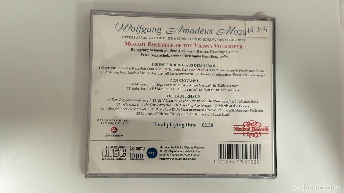 CDs de m&uacute;sica: MOZART OPERA for flute and string trio - Foto 2