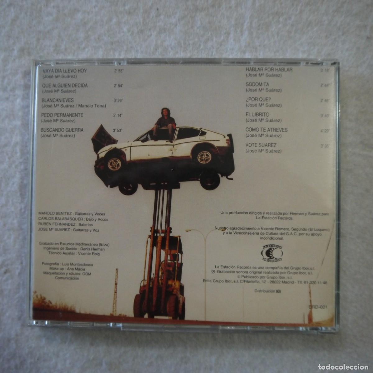 CDs de m&uacute;sica: SUAREZ - VAYA D&Iacute;A LLEVO - CD - Foto 3