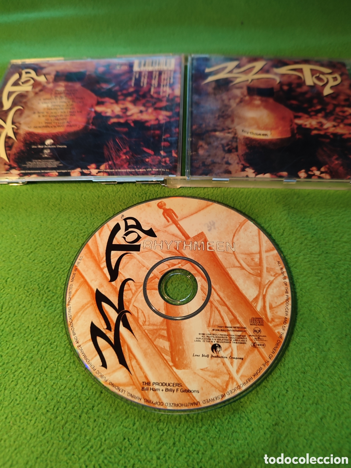 CDs de m&uacute;sica: Z Z Top - Rhythmeen CD - Foto 2