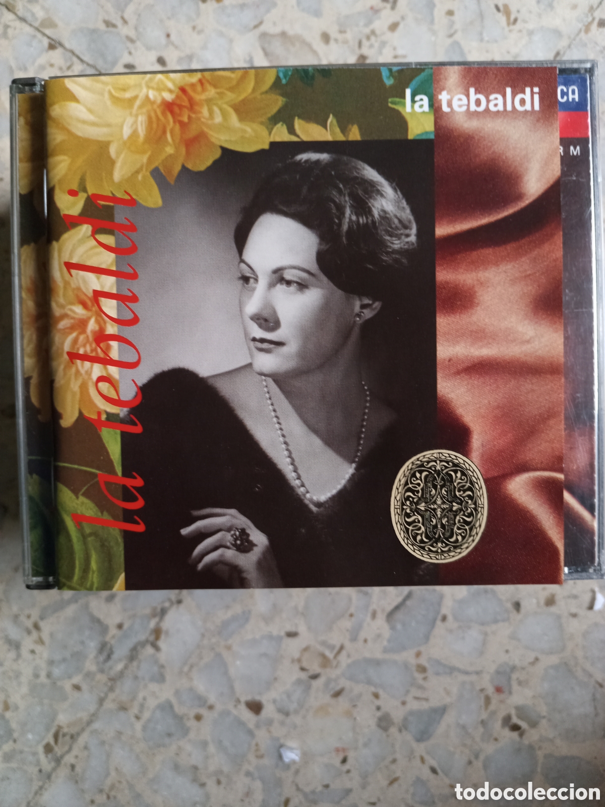 CDs de m&uacute;sica: 2 CD Y LIBRETO RENATA TEBALDI LA TEBALDI - Foto 1