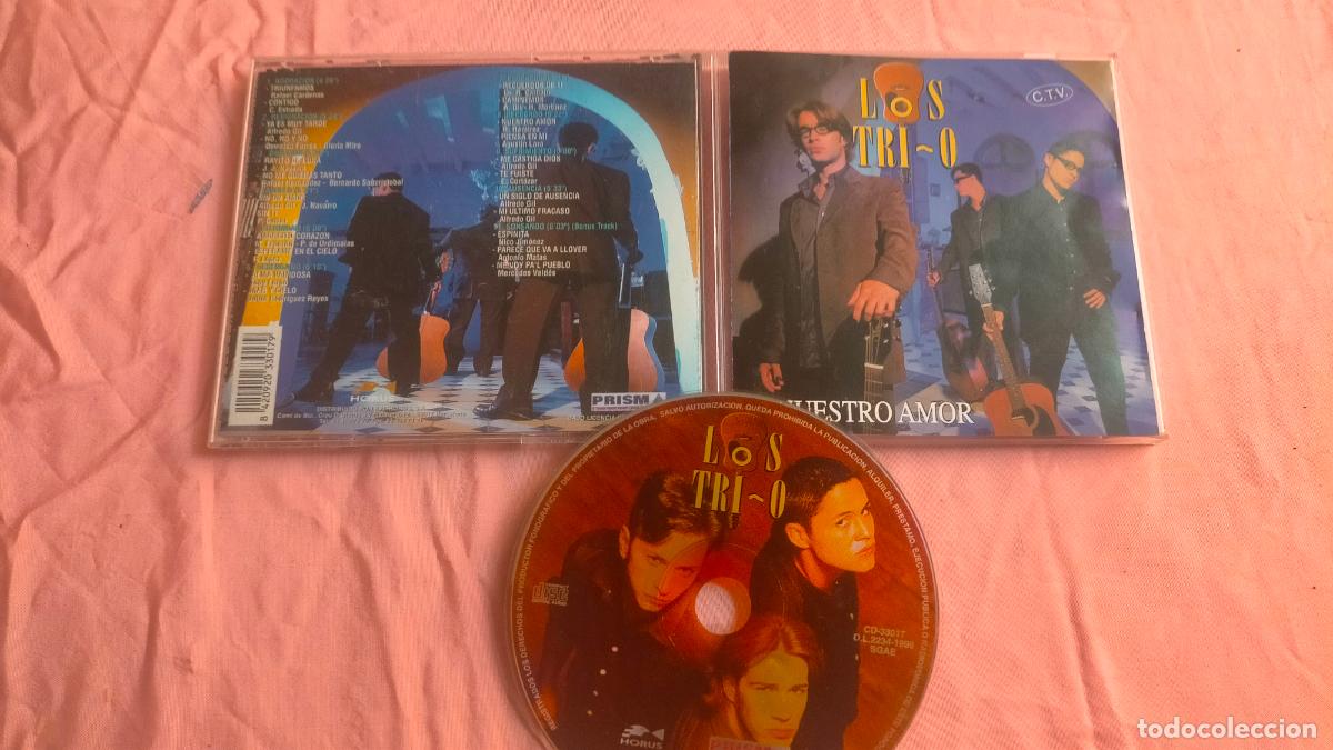 CDs de m&uacute;sica: LOS TRIO - NUESTRO AMOR - CD - Foto 1